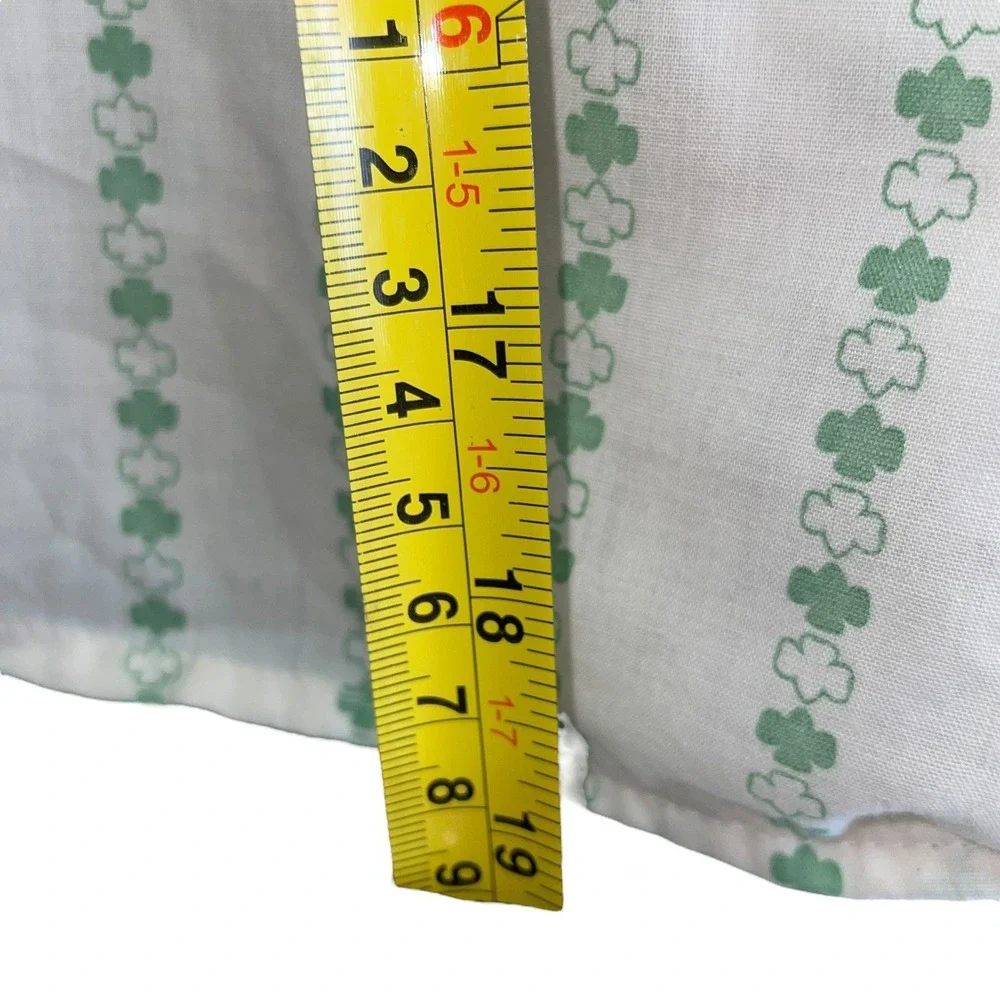 Vintage Official Girl Scout 70s Uniform‎ 3 Piece Set Juniors Size 8-10 Clover